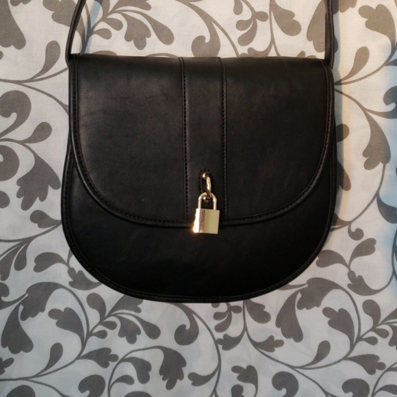 Handbags - Crossbody Purse with a lock.